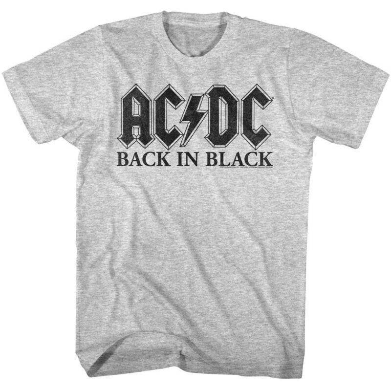 ACDC Back in Black Tracks T-Shirt