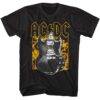 ACDC Flaming Guitar T-Shirt