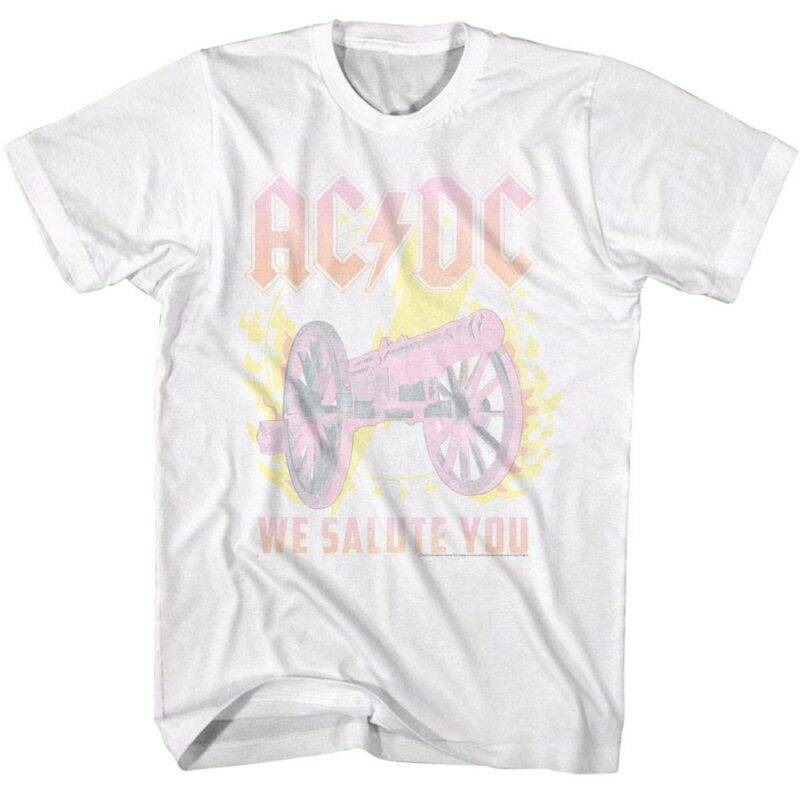 ACDC Faded Cannon Fire T-Shirt