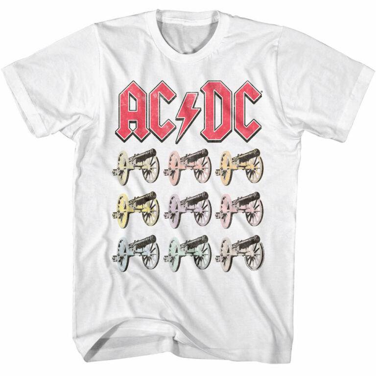 ACDC Back in Black UK Tour 1980 Men’s T Shirt