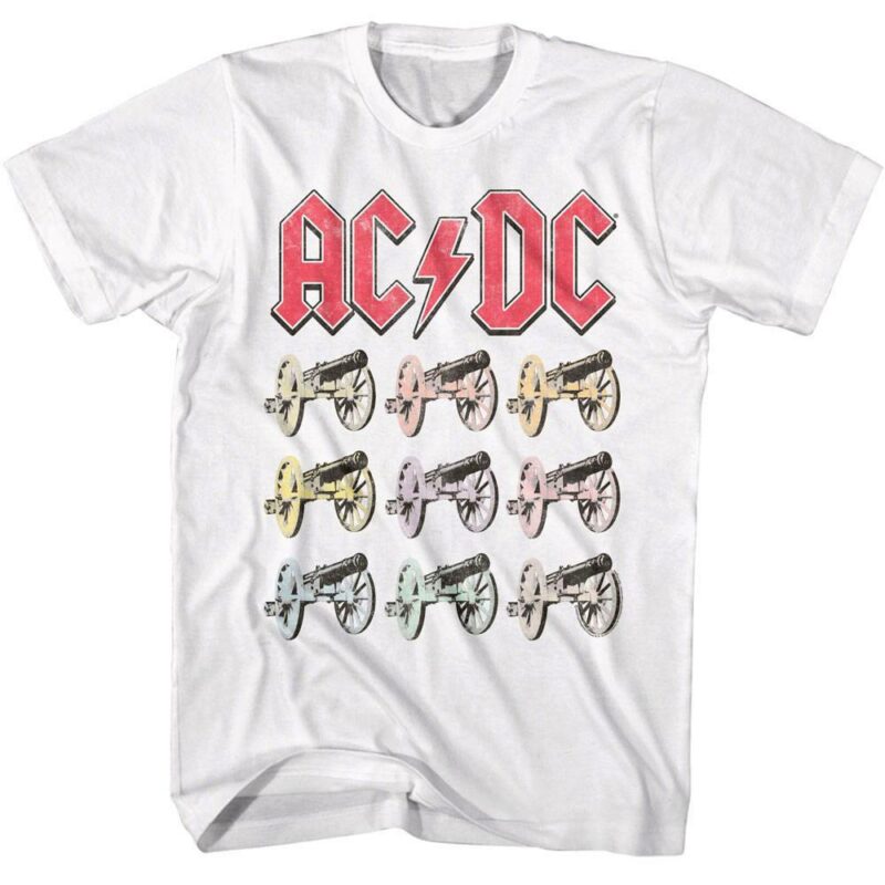 ACDC Back in Black UK Tour 1980 Men’s T Shirt