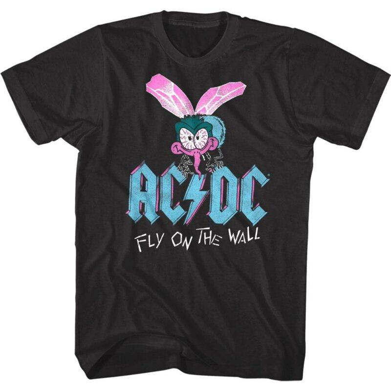 ACDC Fly on The Wall European tour T-Shirt