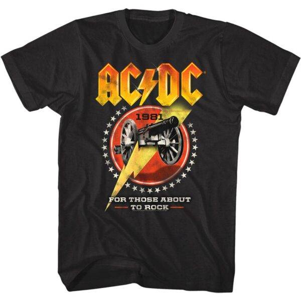 ACDC Cannon Lightning T-Shirt