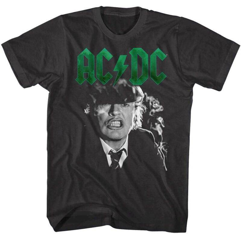 ACDC Angus Young Smoking Men’s T Shirt