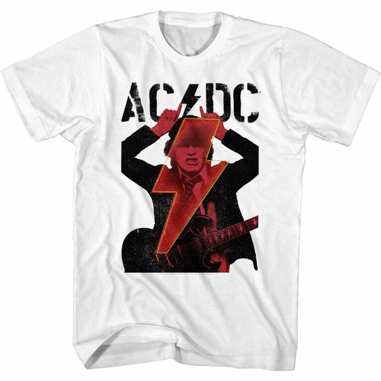 ACDC Angus Young Bolt T-Shirt