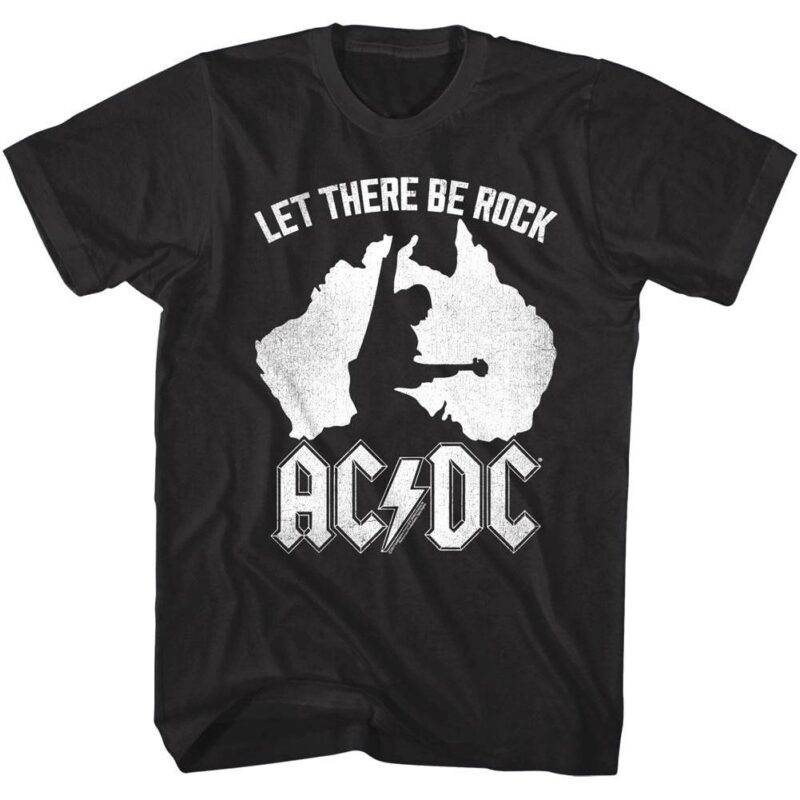 ACDC Australia Let There Be Rock Men T Shirt