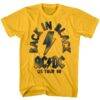 ACDC Back in Black US Tour 1980 Men’s T Shirt