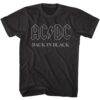 ACDC Back in Black Album Men’s T Shirt