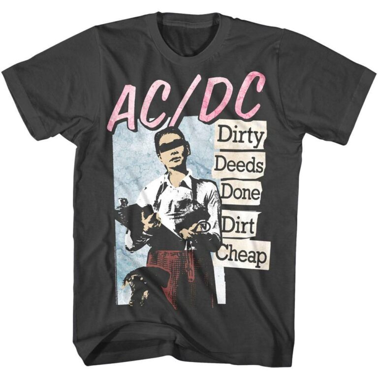 ACDC Dirty Deeds Done Dirt Cheap T-Shirt