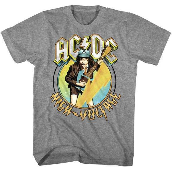 ACDC High Voltage Chrome Angus Men’s T Shirt