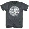 ACDC High Voltage Rock & Roll 1975 Men’s T Shirt