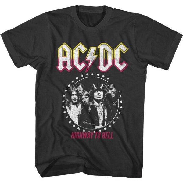 ACDC Highway to Hell Stars T-Shirt