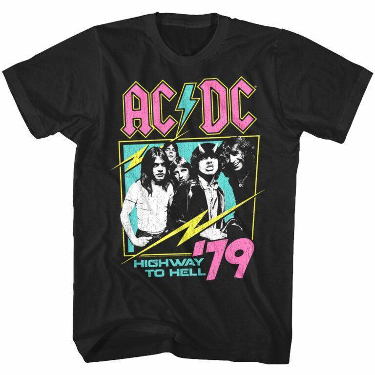 ACDC Neon Highway to Hell T-Shirt