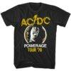 ACDC Powerage Tour 1978 Men’s T Shirt