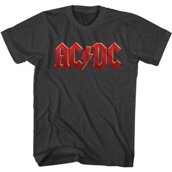 ACDC Vintage Red Logo T-Shirt