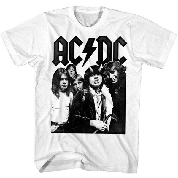 ACDC Rock Band Photo T-Shirt