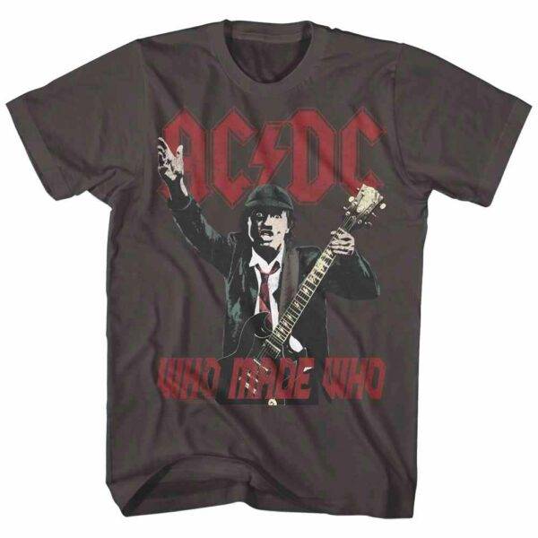 ACDC Who Made Who Angus Young Men’s T Shirt