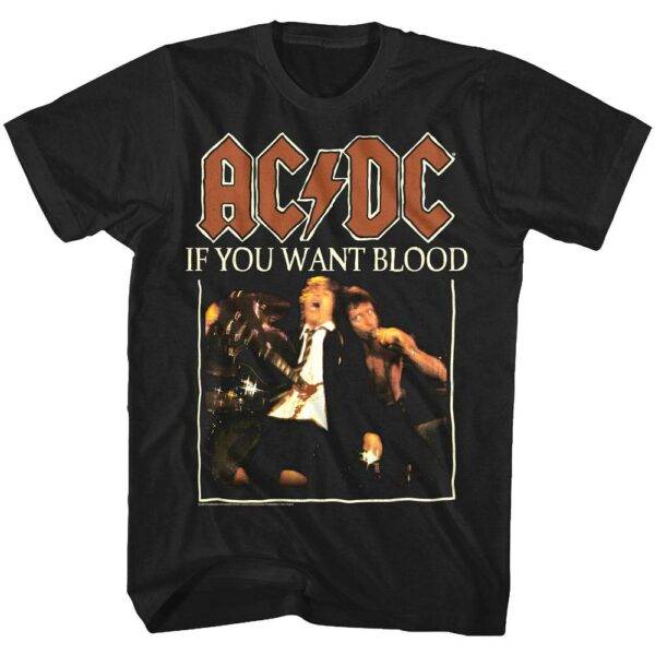 ACDC If You Want Blood Men’s T Shirt