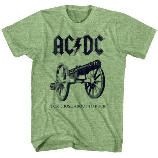 ACDC For Those About to Rock Army T-Shirt