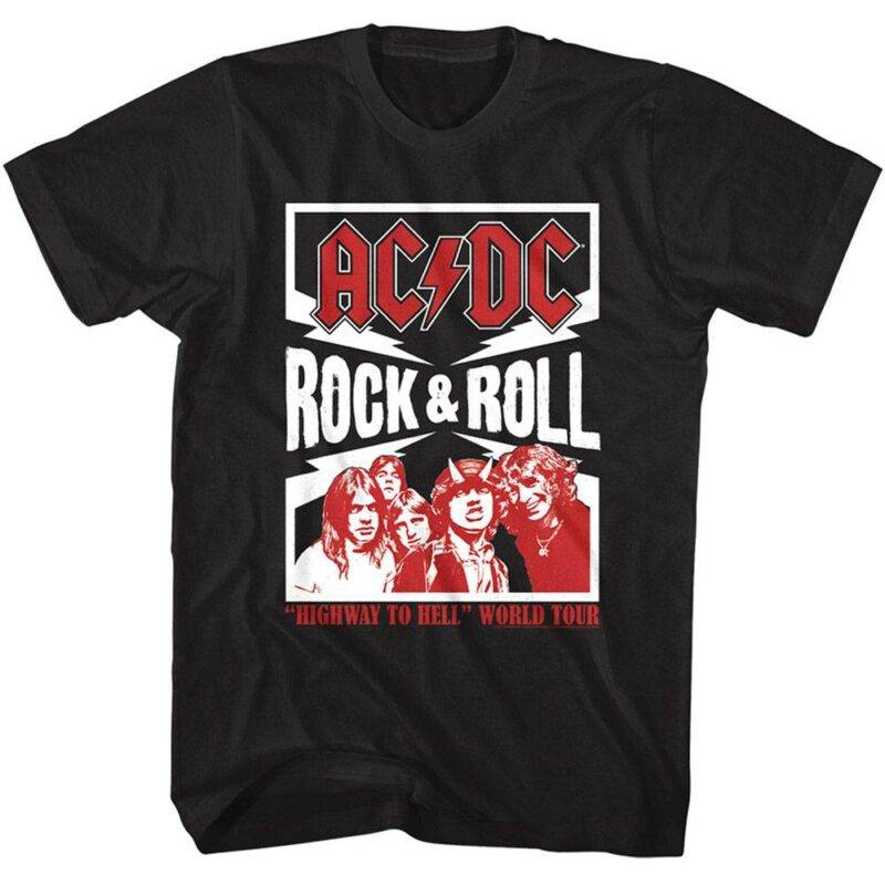 ACDC Highway to Hell World Tour T-Shirt