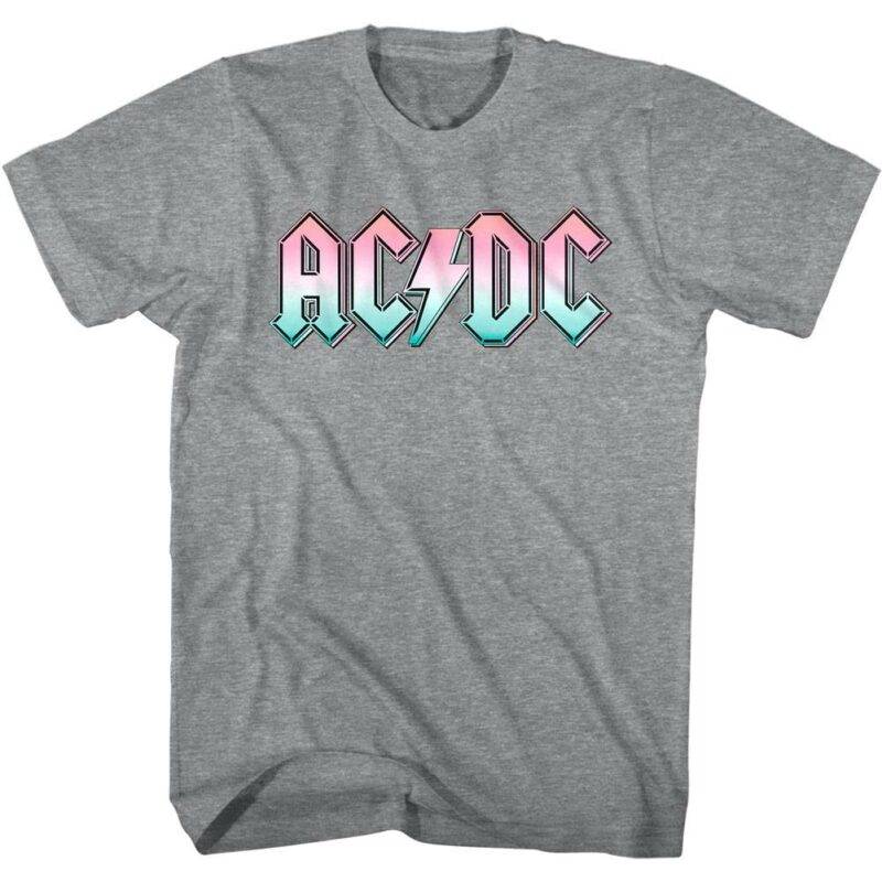 ACDC Pastel Logo T-Shirt