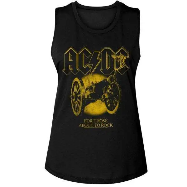 ACDC Golden Cannon Tanktop