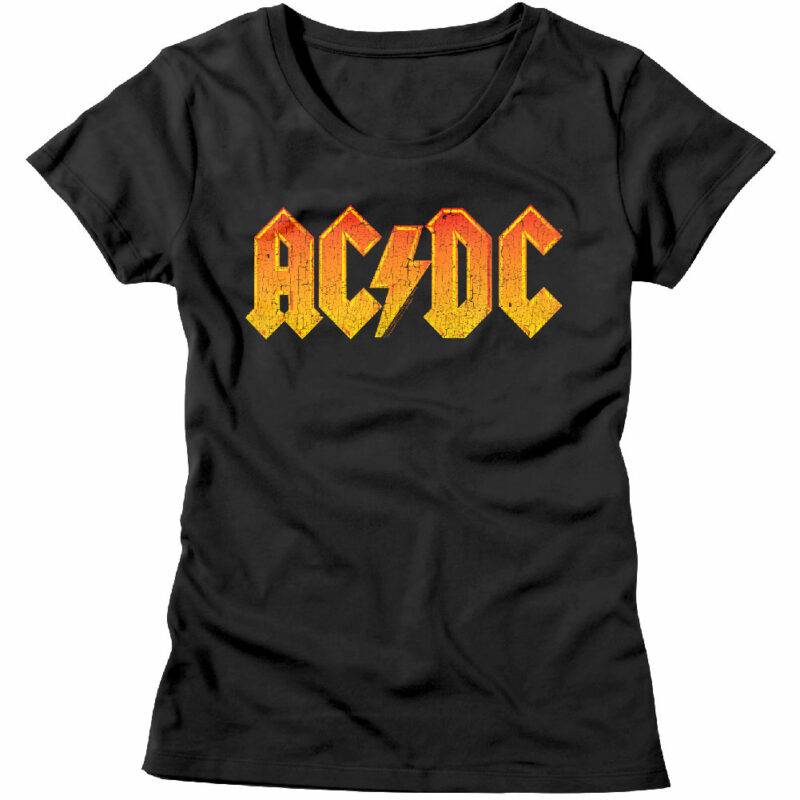ACDC Orange Vintage T-Shirt