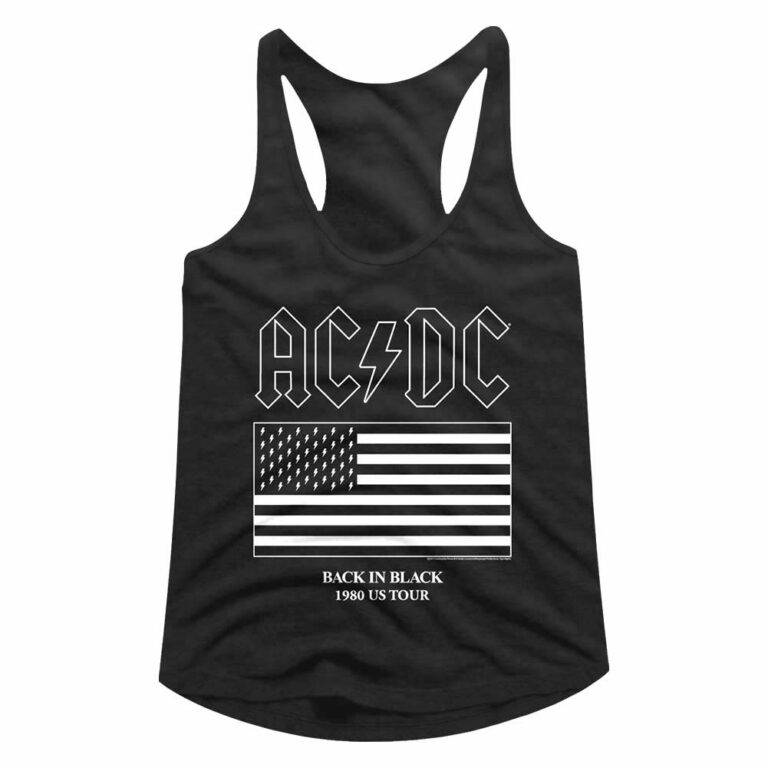 ACDC Back in Black Tour Tanktop