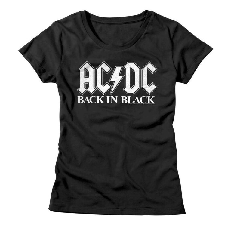 ACDC Back in Black Top