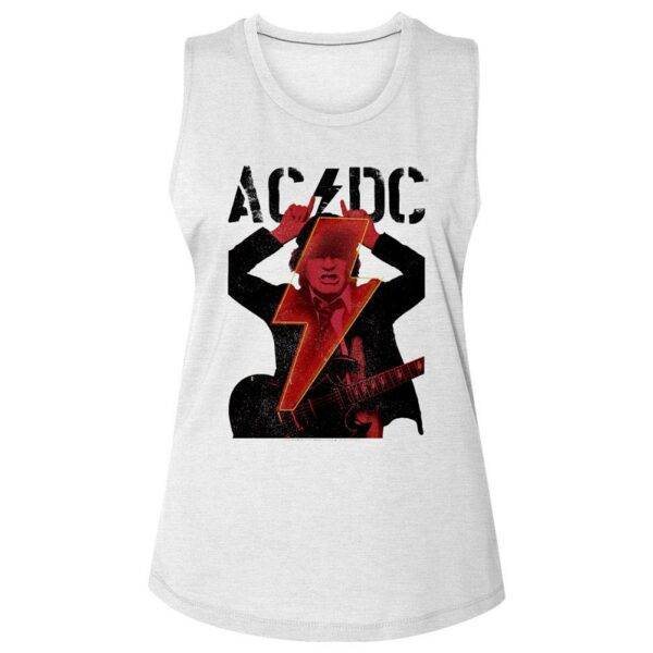 ACDC Angus Young Bolt Women's Tank