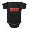 ACDC Rock Band Vintage Onesie