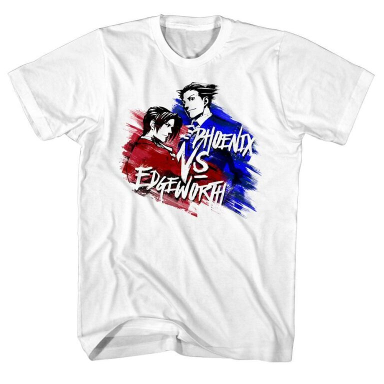 Ace Attorney Phoenix Wright Vs Miles Edgeworth T-Shirt