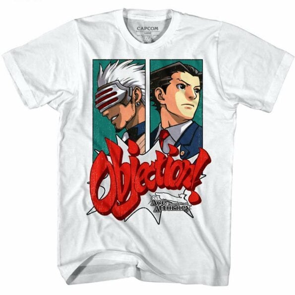 Ace Attorney Godot Objection T-Shirt