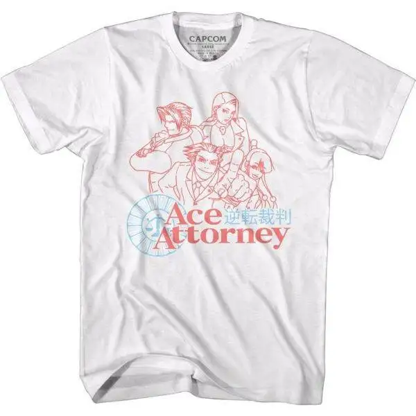 Ace Attorney Japanese Game Cover T-Shirt