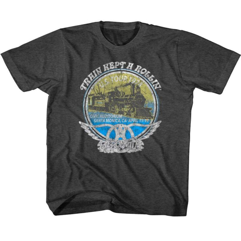 Aerosmith Train Kept 1974 T-Shirt