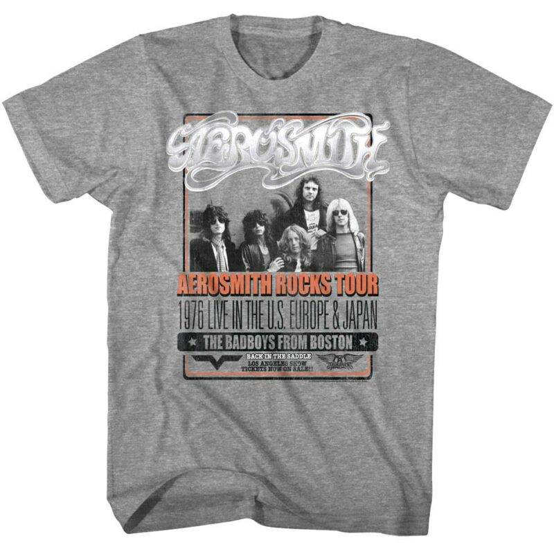 Aerosmith Rocks Tour 1976 T-Shirt