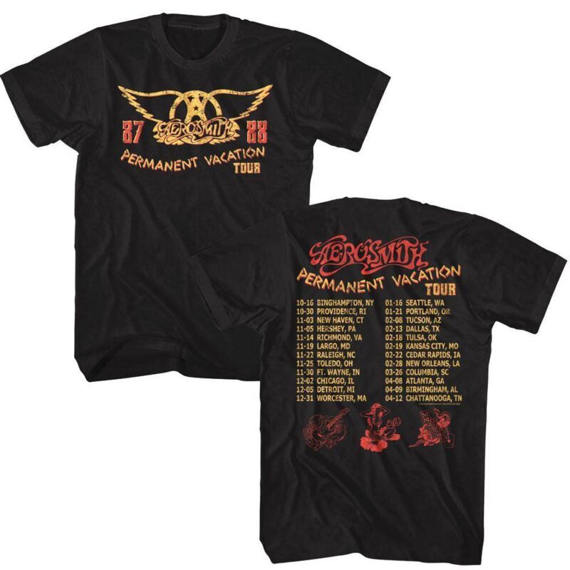 Aerosmith Permanent Vacation T-Shirt