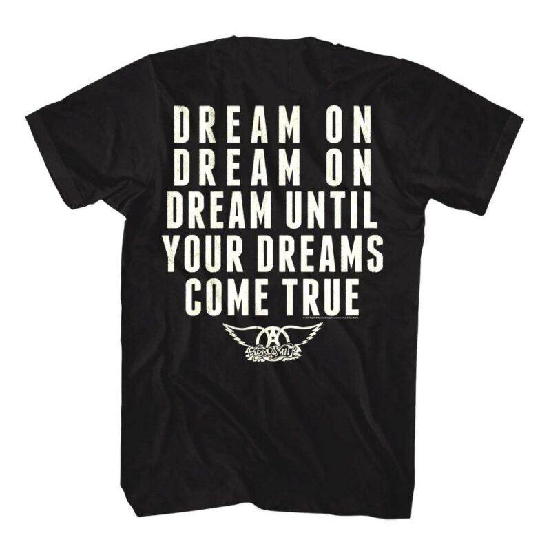 Aerosmith Dream Until Your Dreams Come True Men’s T Shirt