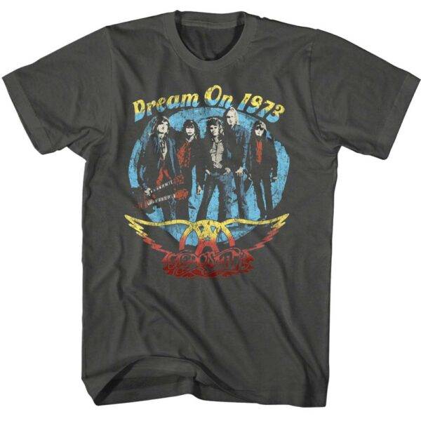 Aerosmith Dream On Tour 1973 Men’s T Shirt