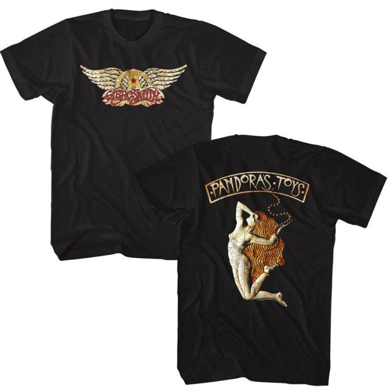 Aerosmith Pandora's Toys Album T-Shirt