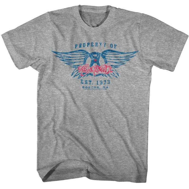 Aerosmith Property 1970 Men’s T Shirt