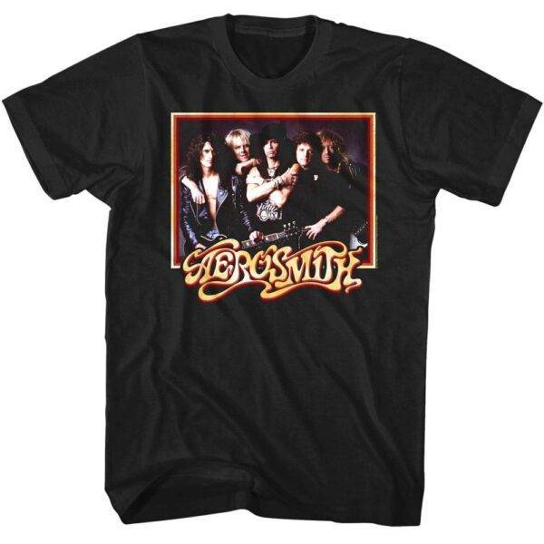 Aerosmith Framed Portrait Men’s T Shirt