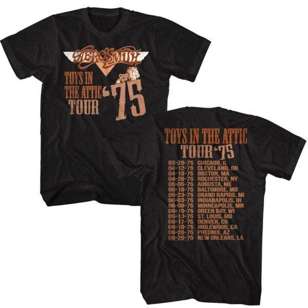 Aerosmith Toys in the Attic Tour T-Shirt