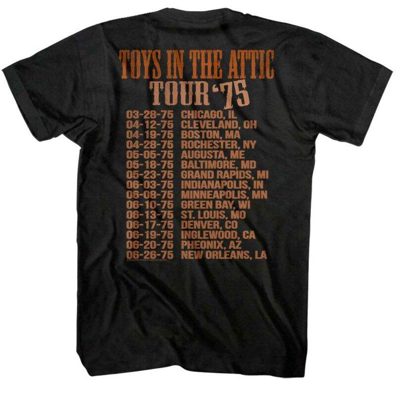 Aerosmith Toys in the Attic Tour T-Shirt