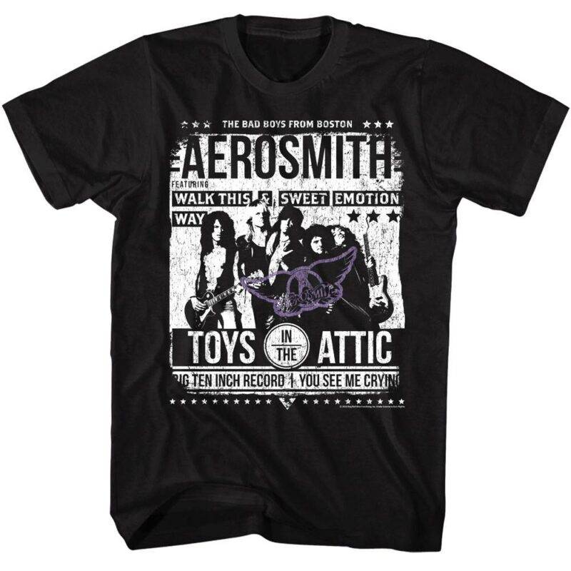 Aerosmith Toys Attic T-Shirt