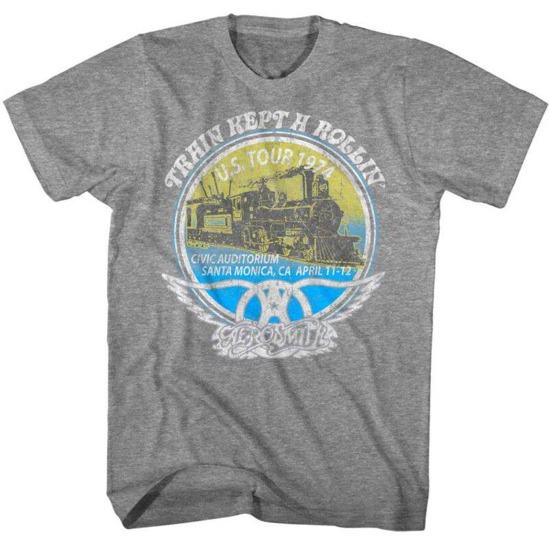 Aerosmith Train Kept Rollin T-Shirt