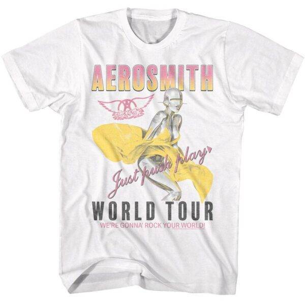 Aerosmith Just Push Play World Tour T-Shirt
