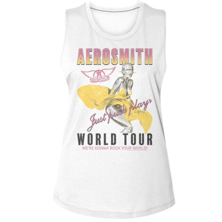 Aerosmith Just Push Play World Tour Tank