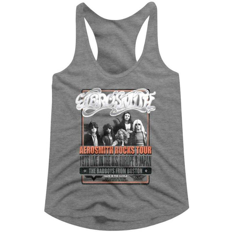 Aerosmith Rocks Tour 1976 Tank