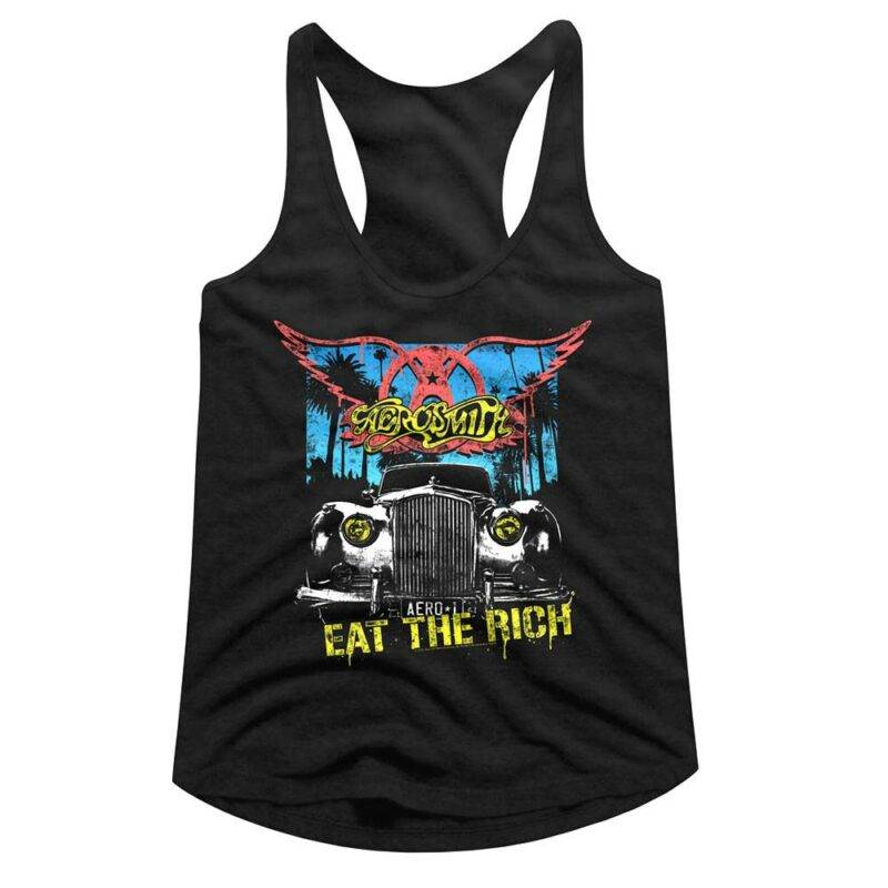 Aerosmith Eat The Rich Roller Women’s Tank top